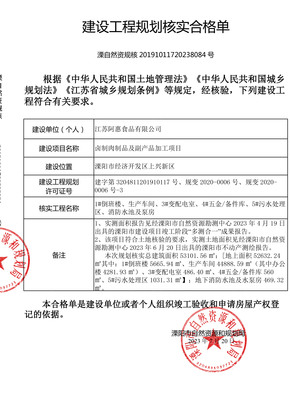 江蘇阿惠食品 匠心規劃，打造高標準鹵制肉制品及副產品加工項目
